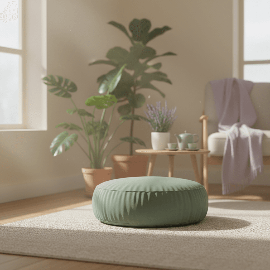 Peaceful meditation space